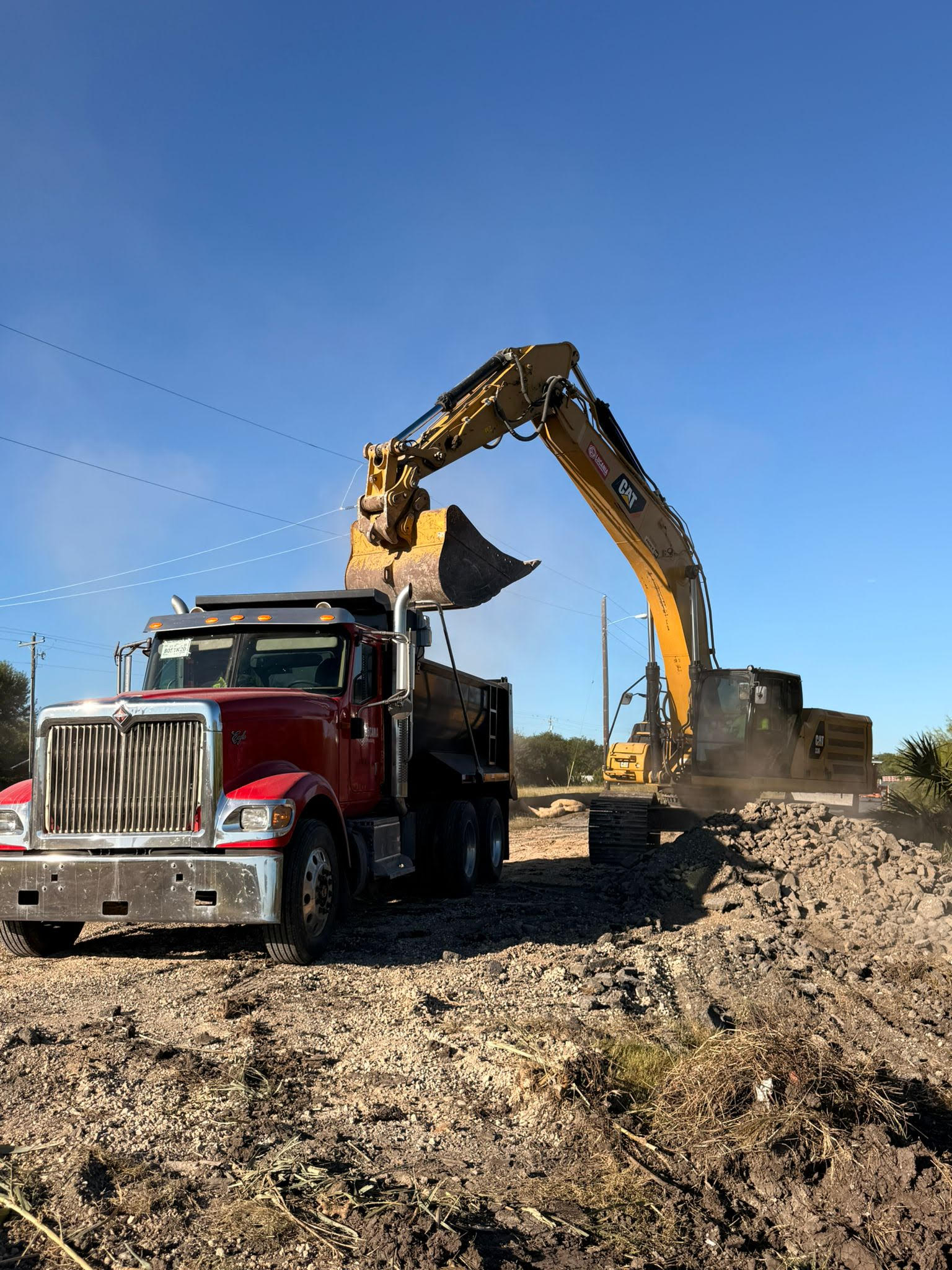 Lucania Contractors project site